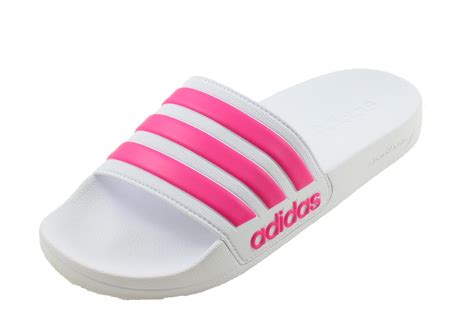 adidas slippers smalle voet|adidas slippers dames zomer.